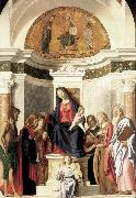 CIMA da Conegliano Madonna Enthroned with the Child dfg oil